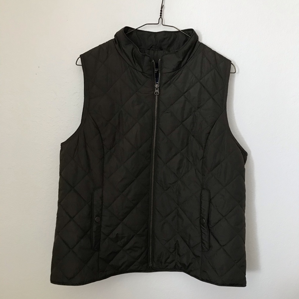 Olive Gap Vest - Picture 3 of 6